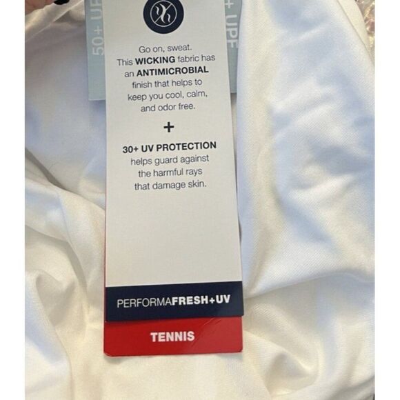 Fila Mens Medium White Short Sleeve Crew Neck T Shirt UPF 50+ NWT Tennis - Picture 5 of 6